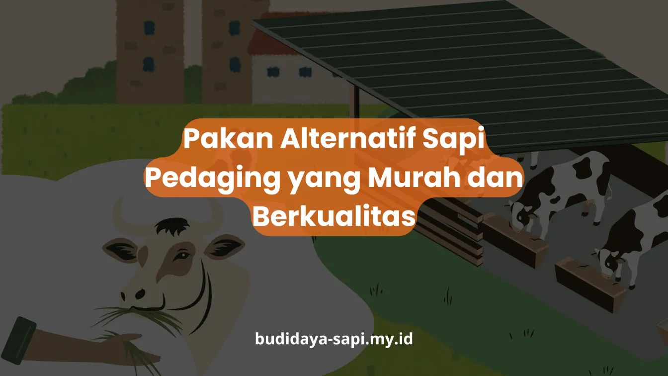 PELATIHAN PAKAN ALTERNATIF SAPI PEDAGING YANG MURAH DAN BERKUALITAS JAKARTA