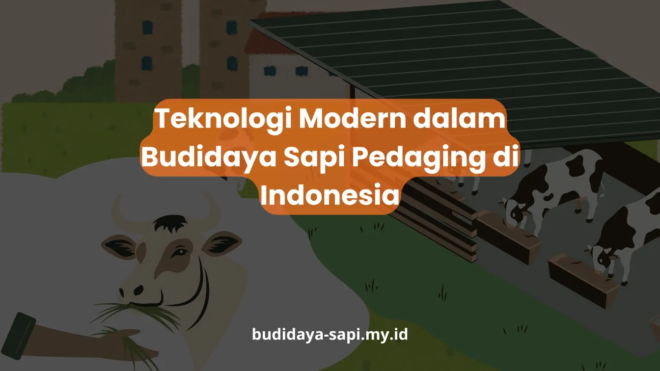 PELATIHAN TEKNOLOGI MODERN DALAM BUDIDAYA SAPI PEDAGING DI INDONESIA JAKARTA
