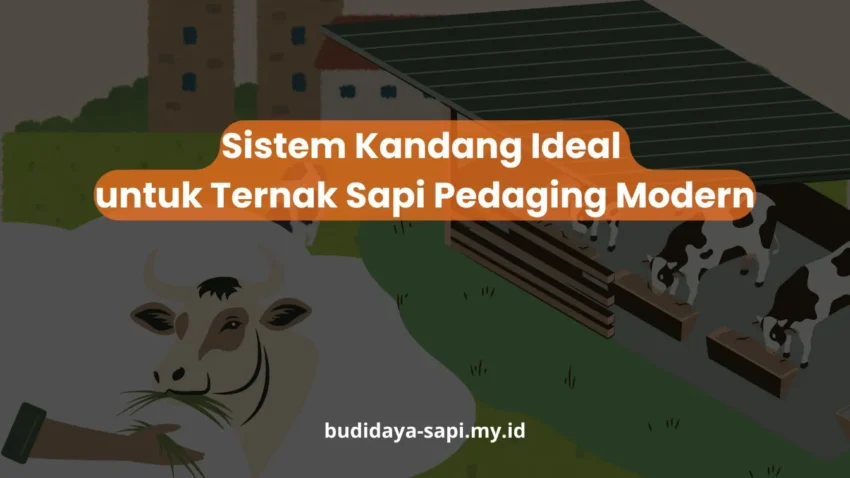 PELATIHAN SISTEM KANDANG IDEAL UNTUK TERNAK SAPI PEDAGING MODERN JAKARTA